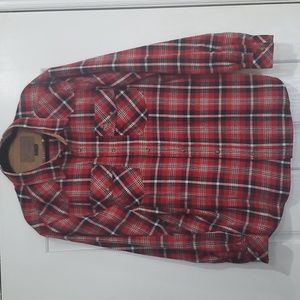 Legendary Stockyards flannel snap shirt size XL